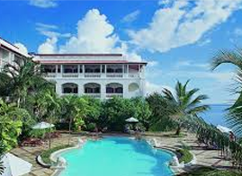 Property overlooking the coast
